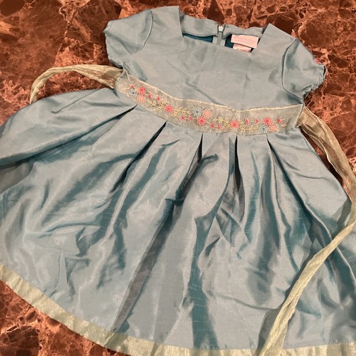 VINTAGE Bitty Baby American Girl special occasion Christmas Dress Sz 4 HTF Rare - Picture 9 of 16