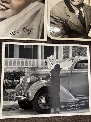 Lot Of 15 Black and White Photos Famous Actors Celebrities Hollywood USA 8”x10” - Picture 17 of 19