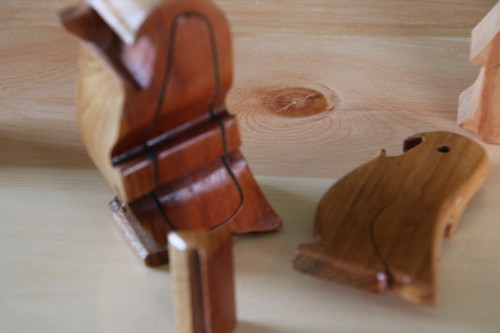 ZWEI Pinguinpuzzles aus Holz UND ein Pinguin Ornament - Bild 14 von 14