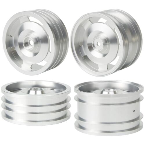 Llantas de buje de ruedas de aluminio para automóvil de radiocontrol para actualización de automóvil con buggy de chasis Tamiya DT-02 DT-03 - Imagen 3 de 8