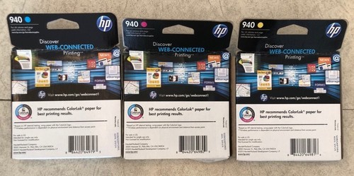 Original HP 940 Tintenpatrone 3 Farben OfficeJet Pro 8000 8500 8500A, Exp. 2014 - Bild 2 von 3