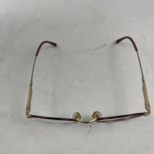 Authentic Gucci Frames GG2289 LV4 135 Italy Gold Flex-Hinge Eye Glass Frames - Picture 8 of 8