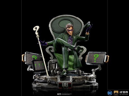 DC Batman The Riddler Deluxe Statue - Bild 4 von 4