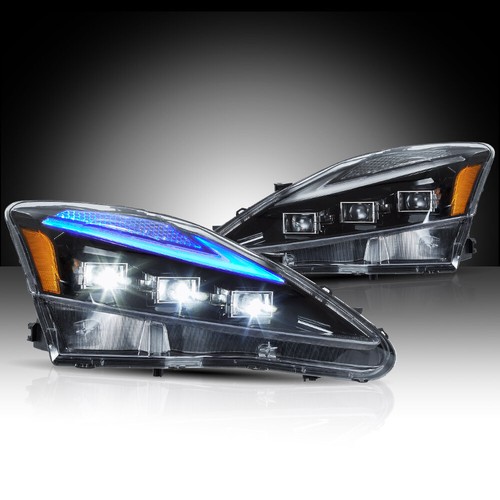 VLAND LED Headlights For Lexus IS250 350 C ISF 2006-2013 Startup DRL Animation - Bild 4 von 17