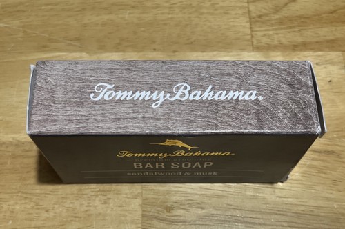 Barra de jabón Tommy Bahama sándalo y almizcle 10 oz barra de aseo premium nueva en caja - Imagen 4 de 5