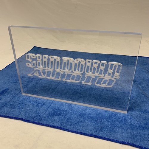 Sound Authority Plexiglass - 3/4" X 15 X 10" Engraved Acrylic Window For Sub Box - Picture 13 of 13