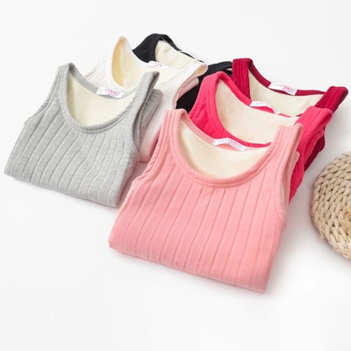 Soft Thermal Top Sling Sleeveless Warm Underwear Fashion Thermal Shirt - Picture 10 of 15