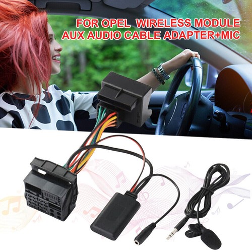 12 Pins Bluetooth5.0 Modul Empfänger Adapter Radio Stereo AUX Kabel Für OPEL Neu - Bild 1 von 13