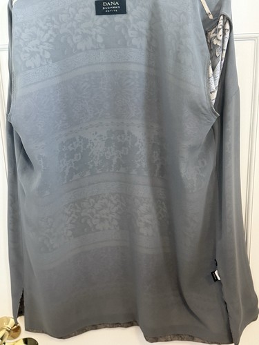 Dana Buchman Shirt Blouse Button Up Long Sleeve Women's Size 14 VTG Dana Buchman - Picture 5 of 13
