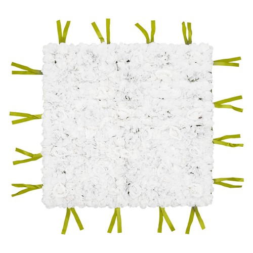Flor Artificial Hágalo Usted Mismo Panel de Pared Alfombra Seda Floral Boda Fiesta Fondo - Imagen 4 de 17