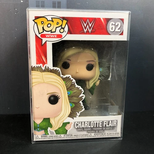 FUNKO POP! WWE - CHARLOTTE FLAIR (GREEN) VINLY FIGURE