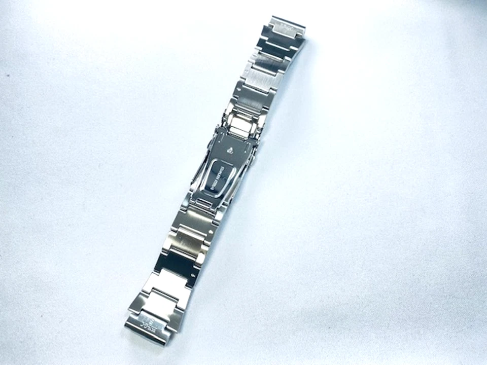 Correa de reloj de acero inoxidable genuino SEIKO 20 mm 35J5JG para SKA367PC SKA369PC Foto 3 de 4