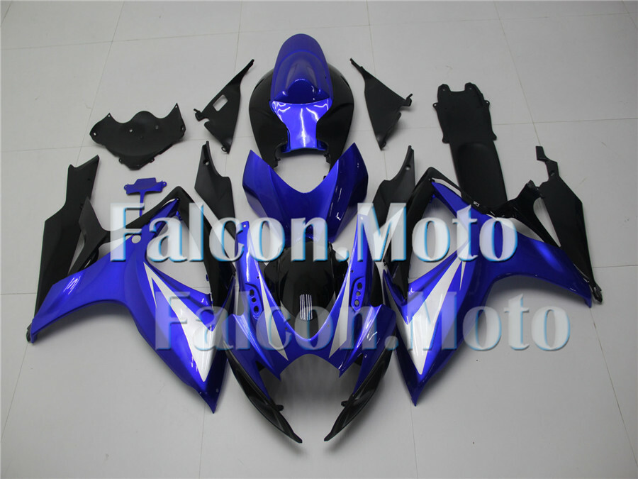Fairing Injection Blue Black Fit for 2006-2007 GSX-R 600 750 K6 Plastics Set oAQ item image