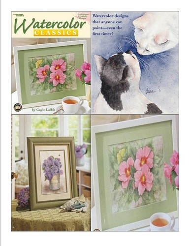 WATERCOLOR Painting CLASSICS ~ 7 Designs & Instructions to Learn - Picture 1 of 5