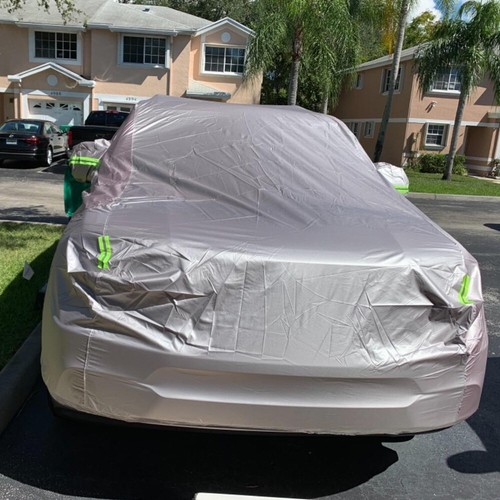 For Land Rover Range Rover Full Car Cover Waterproof Outdoor Sun UV Dust Proof - Picture 9 of 13