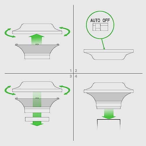 SL082B Imperial Outdoor Post Light- Fits 2" x 2" 2.25" x 2.25" 2.5" x 2.5" Po... - Picture 10 of 10