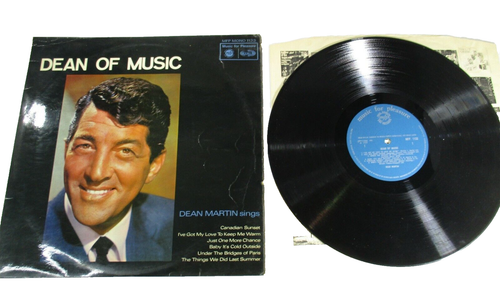 Dean Of Music Dean Martin Sings 33RPM LP Vinyl Music for Pleasure Tested - Picture 2 of 6