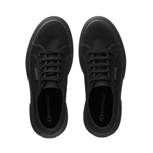 New! Superga women's 2287 black Bubble Trainers - 37 UK 4 - platform chunky lace - Picture 13 of 15