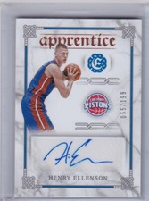 Henry Ellenson 2016-17 Panini Excalibur Apprentice Autographs #14, 055/199