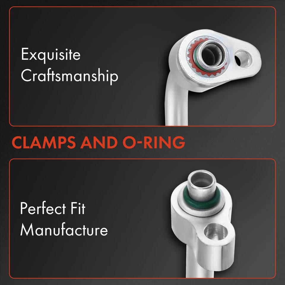 Nueva manguera de descarga de refrigerante de aire acondicionado para Ford Transit Connect 2010-2013 9T1Z19972A Foto 3 de 4