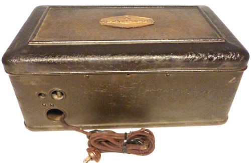 vintage ATWATER KENT METAL CASE model 40 UNTESTED w/ 7 TUBES & good tuning - Picture 7 of 7