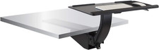 Sit Stand Keyboard Tray, Height Adjustable under Desk Keyboard and Mouse Drawer,