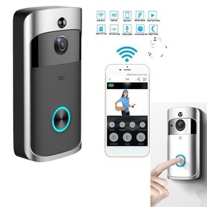 WiFi-Smart-Wireless-Turklingel-HD-720P-WLAN-Video-Tursprechanlage-Nachtsicht