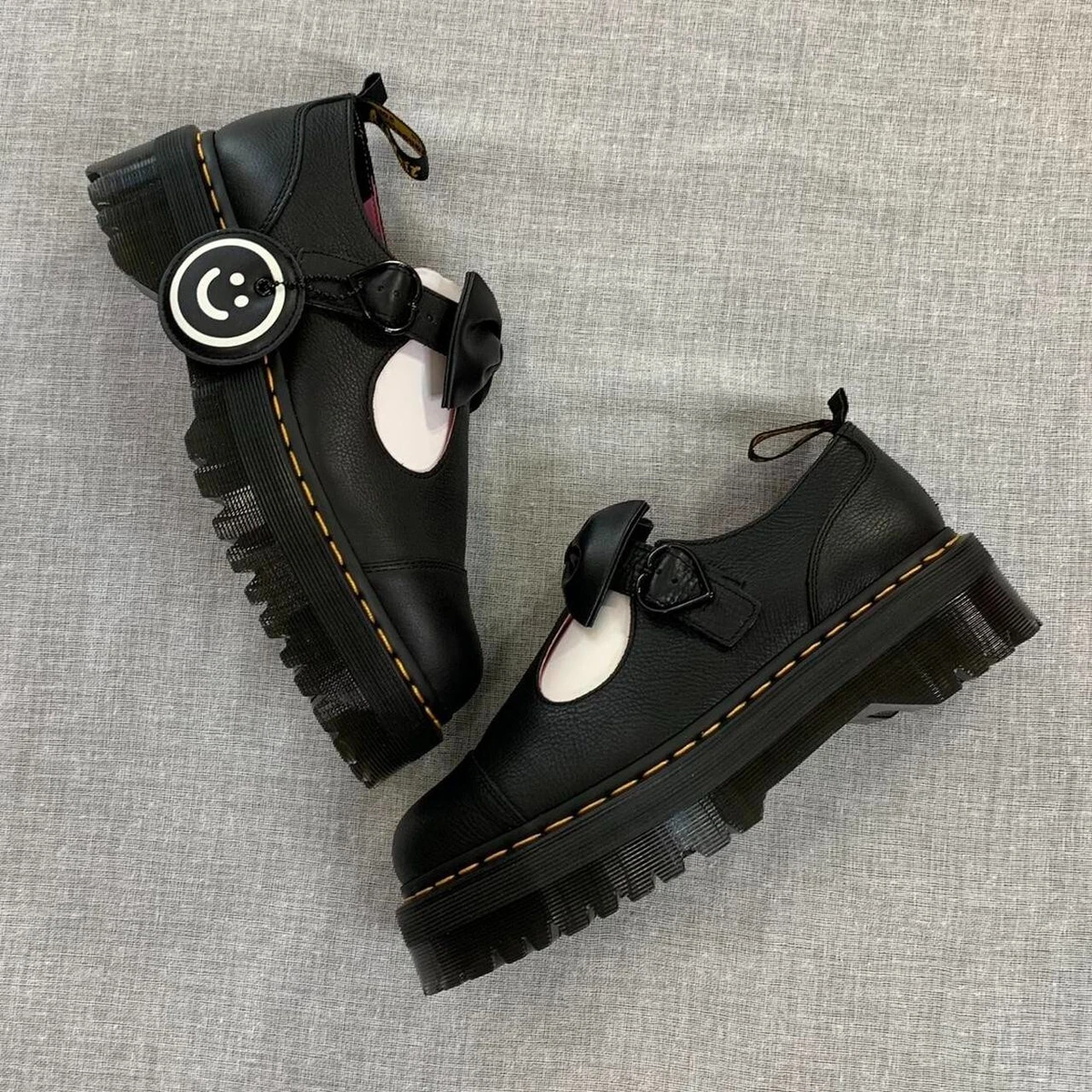 Dr. Martens Bethan Lazy Oaf Size 10 Women's Black Platform NIB | eBay
