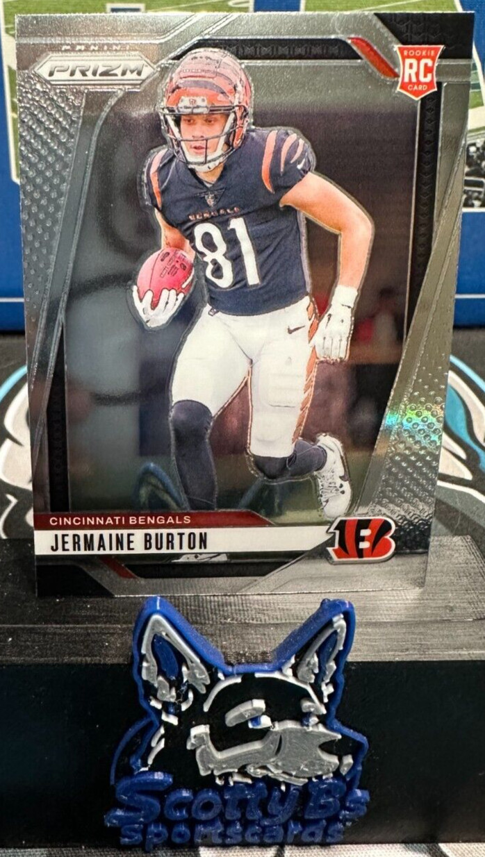 2024 Panini Prizm - Rookies #350 Jermaine Burton (RC) - Bengals