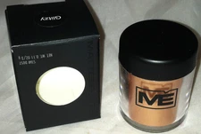 Mattese Elite STAR DUST Loose Powder Eyeshadow * GLITZY * Golden Shimmer 3g BNIB