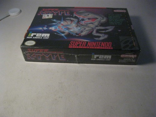 Super R-Type new factory sealed SNES Super Nintendo 1991 - Foto 4 di 4