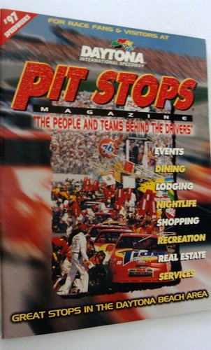 Daytona 500 39th Official Souvenir Program With Patch February 16, 1997 - Bild 6 von 7