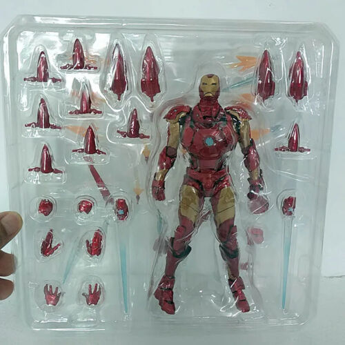 Amazing Yamaguchi Revoltech No.013 Iron Man MK37 Bleeding Edge Armor Action - Bild 21 von 24
