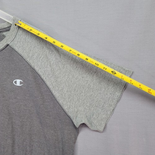 Champion Vapor Cotton Short Sleeve Lightweight Soft T Shirt 2XL Gray - Picture 5 of 12