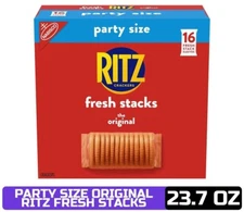 RITZ Fresh Stacks Original Crackers, Party Size, 23.7 oz (16 Stacks)