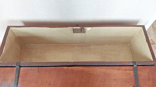 Cassapanca legno antica - Foto 3 di 5