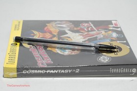 Cosmic Fantasy 2 - TurboGrafx 16 CD, Working Designs 1991 Brand New w Creasing