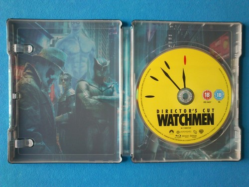Watchmen STEELBOOK (Blu-ray, UK) PLAY.com Exclusive RARE OOP - Picture 6 of 7