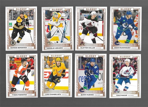 2023-24 JEU DE REMPLISSAGE DE CARTES EN JEU SUPÉRIEUR SERIES 1 INSERTS DE HOCKEY BRILLANTS CHOISISSEZ VOTRE CARTE - Photo 14 sur 25