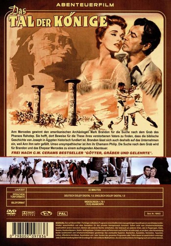 DAS TAL DER KÖNIGE - DAS TAL DER PHARAONEN Eleanor Parker ROBERT TAYLOR DVD NEU - Bild 2 von 2