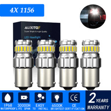 Auxito 1156 7506 Led Reverse Backup Light Bulb Super White Canbus Error Free New