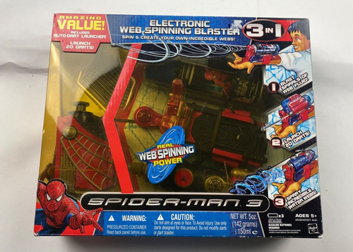 Hasbro Spider-Man 3 Electronic Web Spinning Blaster 3 in 1 2007 - Bild 1 von 2