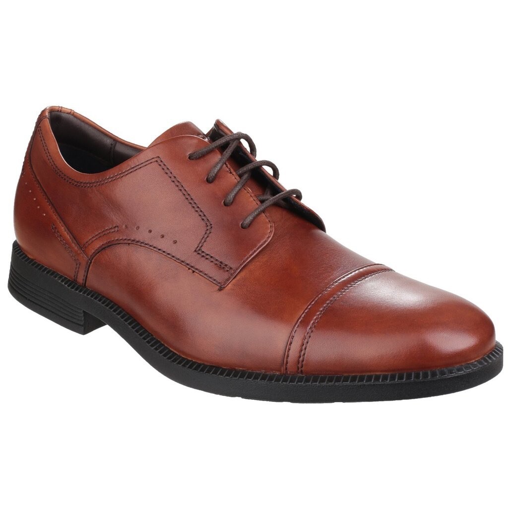 Rockport Dressports Modern Cap Toe shoes Size 8 (42) Brown Rockport Dressports Modern Cap Toe shoes Size 8 (42) Brown