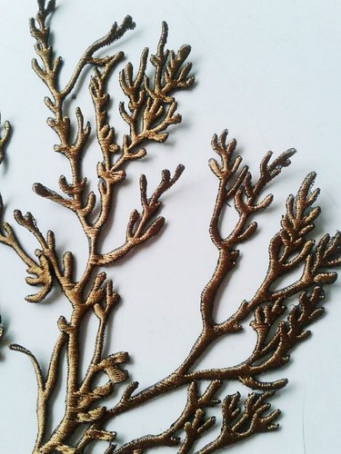 Tree Branch Handmade Embroidered Patch - Picture 2 of 5