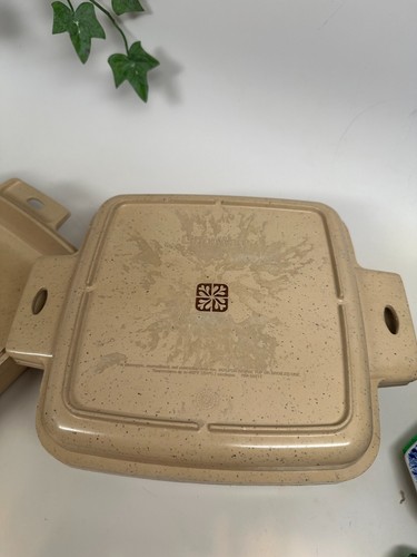Lot of 4 pieces vintage Littonware Microwave cookware Casserole bacon/meat tray - Picture 9 of 11