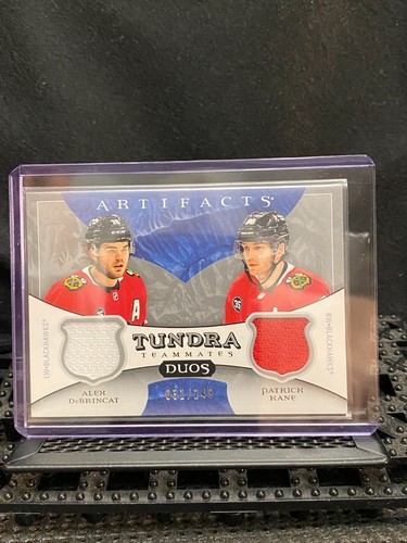 Alex DeBrincat / Patrick Kane 2022-23 Artifacts - Tundra Teammates Duos #31/249 - Picture 1 of 2