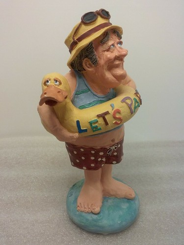 Let's Party #13188 Russ Berrie & Co. Birthday Father's Day Doug Harris Figurine - Picture 2 of 5