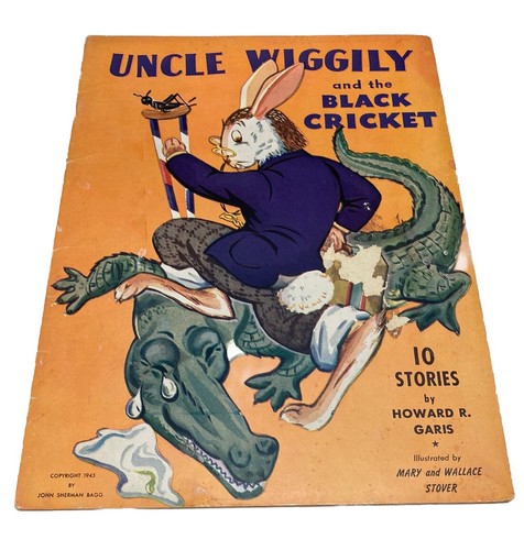 Lot of (7) 1943 "UNCLE WIGGILY STORIES" by Howard Garis Illustrated 10 stories - Picture 8 of 22