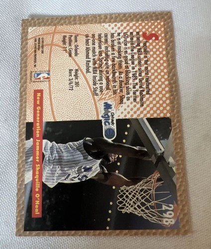 Shaquille O’Neal/Michael Jordan/ Karl Malone Lot Of 3 Cards From The 90s - Picture 5 of 7