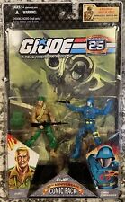 GI Joe 25th Anniversary Comic Pack Duke and Cobra Commander New MIB